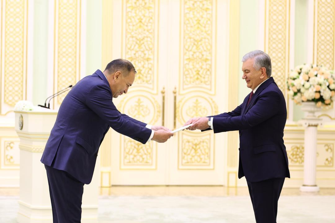 Қазақстанның Өзбекстандағы Елшісі сенім сенім грамоталарын тапсырды