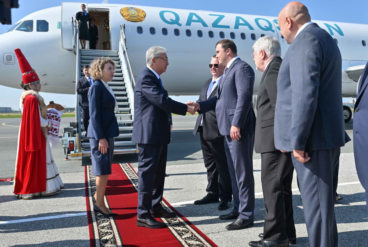 Токаев прибыл в Омск