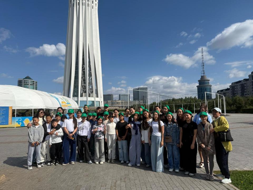 Қазақстанның барлық өңірінен 500 бала Астанаға әлеуметтік турмен келеді