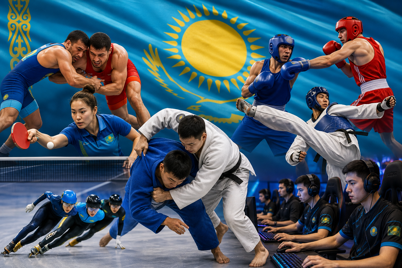 Казахстан впервые проведет сразу семь чемпионатов мира за два года  