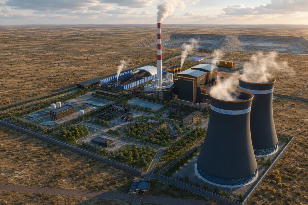Курчатов қаласында КЭС құрылысы басталды