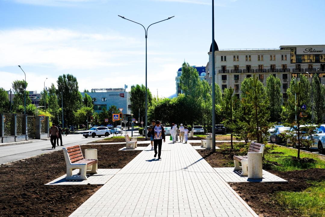 Астанада "Конституция аллеясы" ашылды