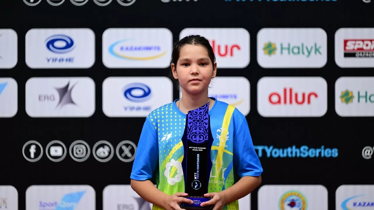 Сборная Казахстана завоевала 10 медалей на WTT Youth Contender Almaty 2026! 