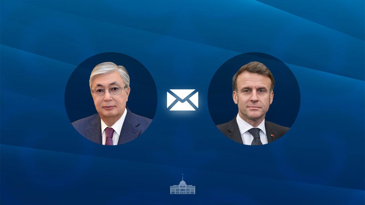 Қасым-Жомарт Тоқаев Эмманюэль Макронға құттықтау жеделхатын жолдады