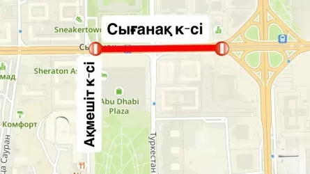 Одну из ключевых улиц Астаны перекроют на два дня