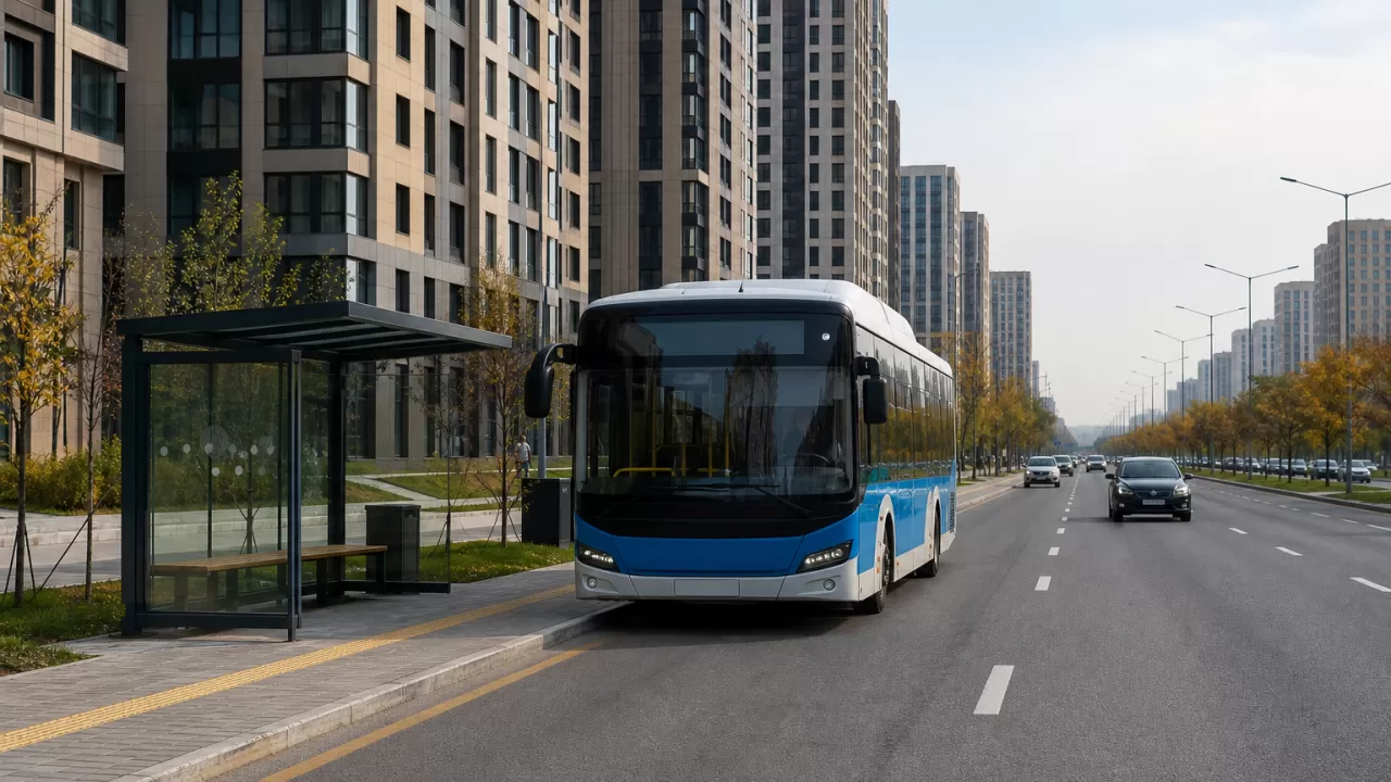В Астане изменили остановки шести автобусных маршрутов 
