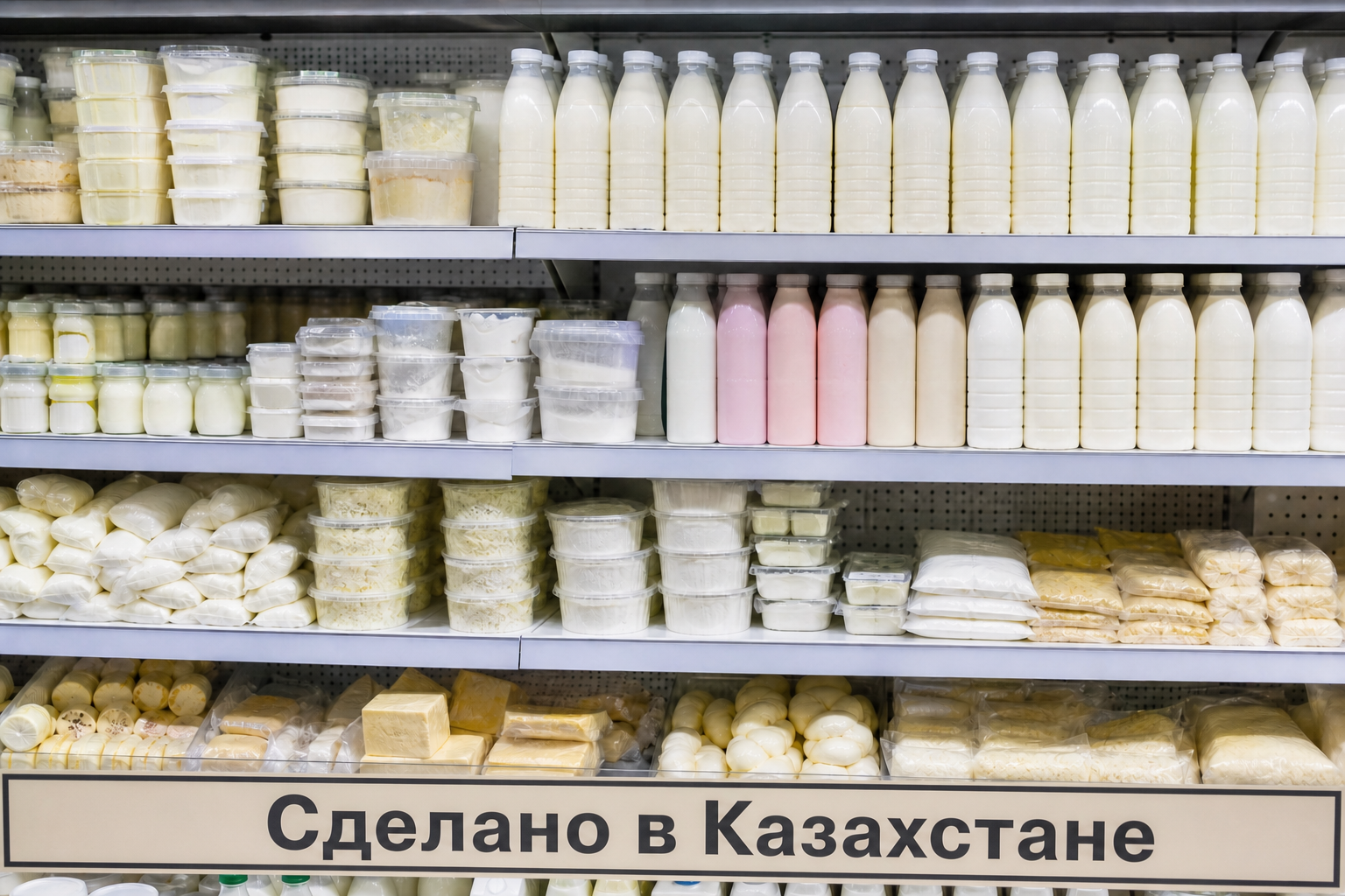 Магазины обяжут отдавать лучшие полки товарам из Казахстана
