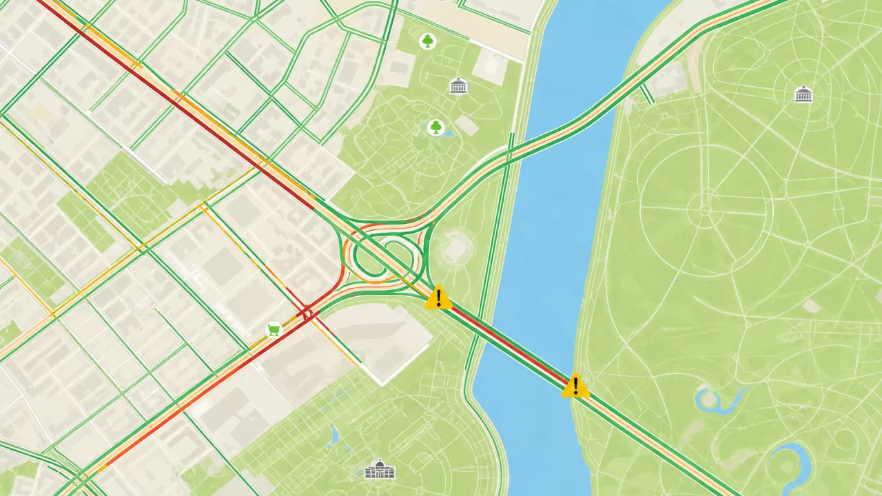 Мост в Астане частично закроют на неделю 