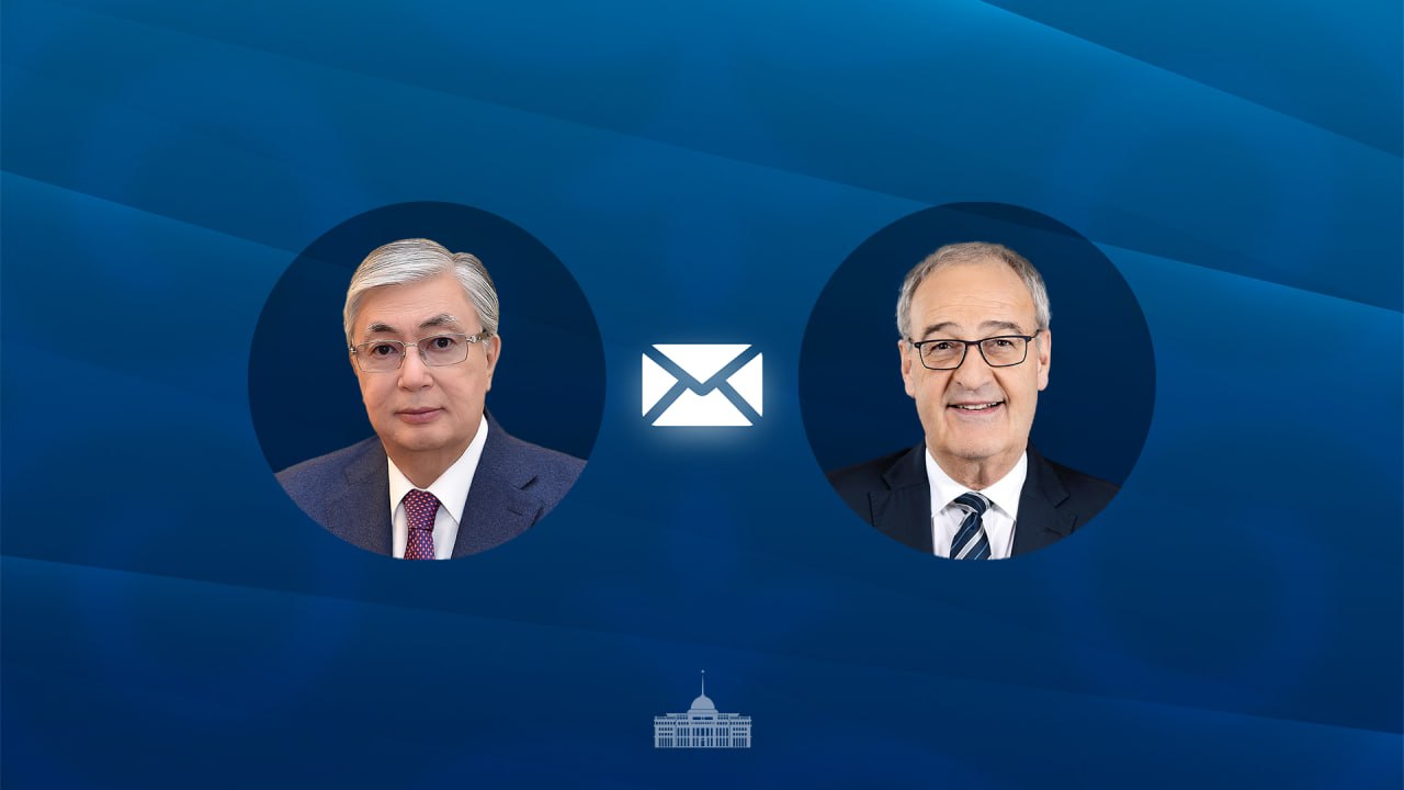 Мемлекет басшысы Швейцария Президентіне құттықтау жеделхатын жолдады