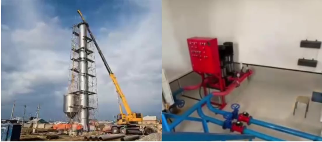 Батыс Қазақстан облысындағы ауылға орталықтандырылған ауыз су берілді