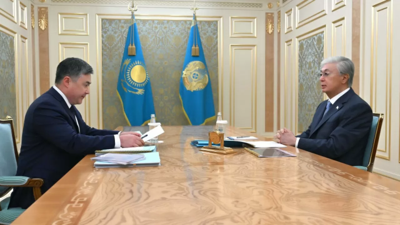 Токаев принял главу Нацбанка РК