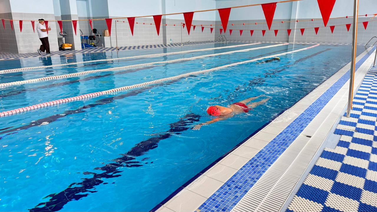 Ақтаулық параспортшы 24 сағатта 50 шақырым жүзіп өтті