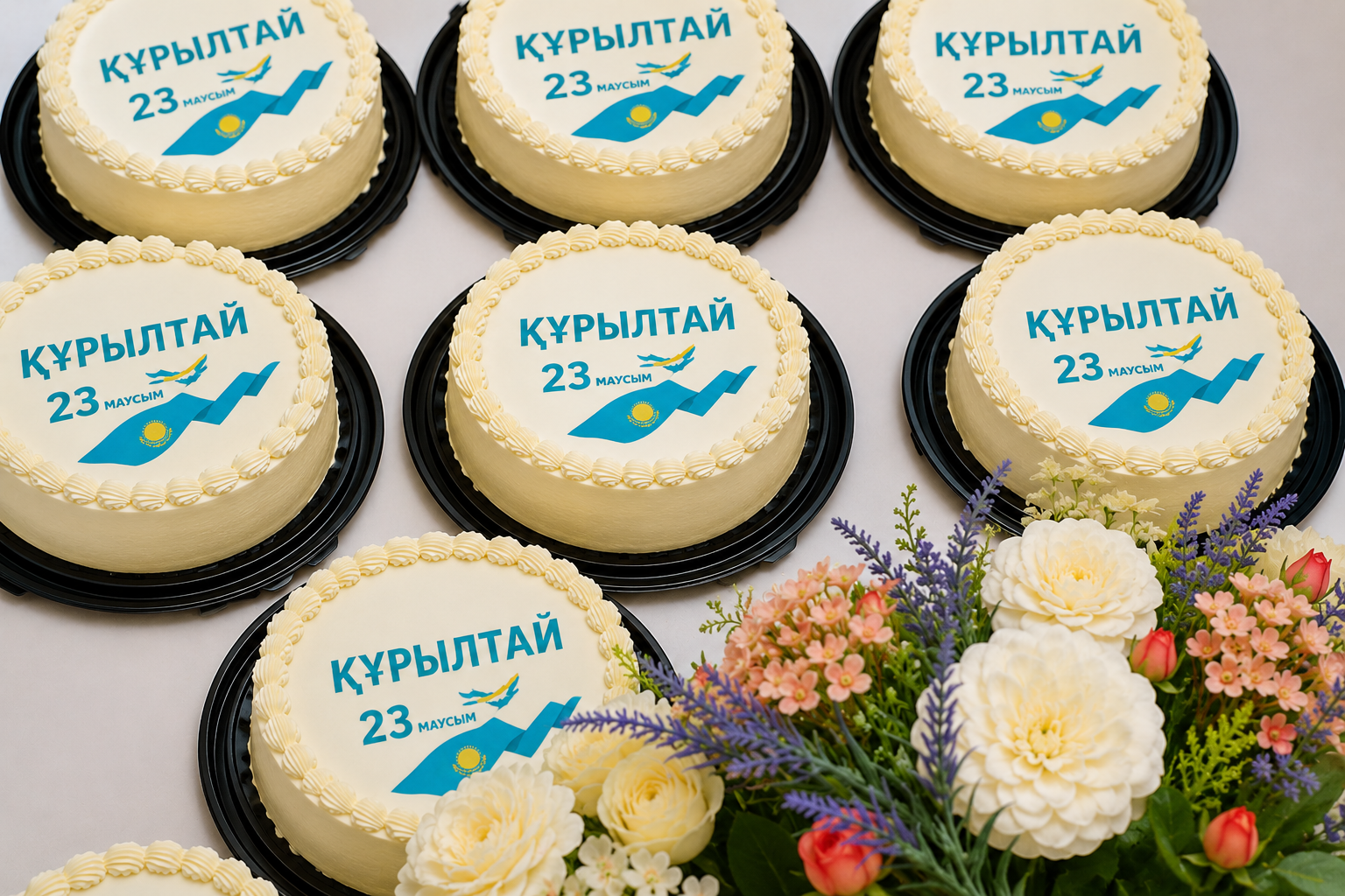 Выборы с ванильным вкусом: в Актобе выпустили сладости в символике Курултая  