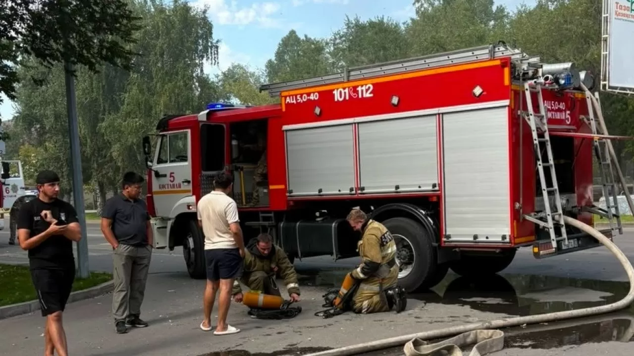 Пожар в Костанае локализован