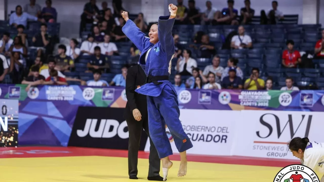 Второе золото Гуаякиля: Фатима Супыгалиева стала чемпионкой мира по дзюдо среди кадетов