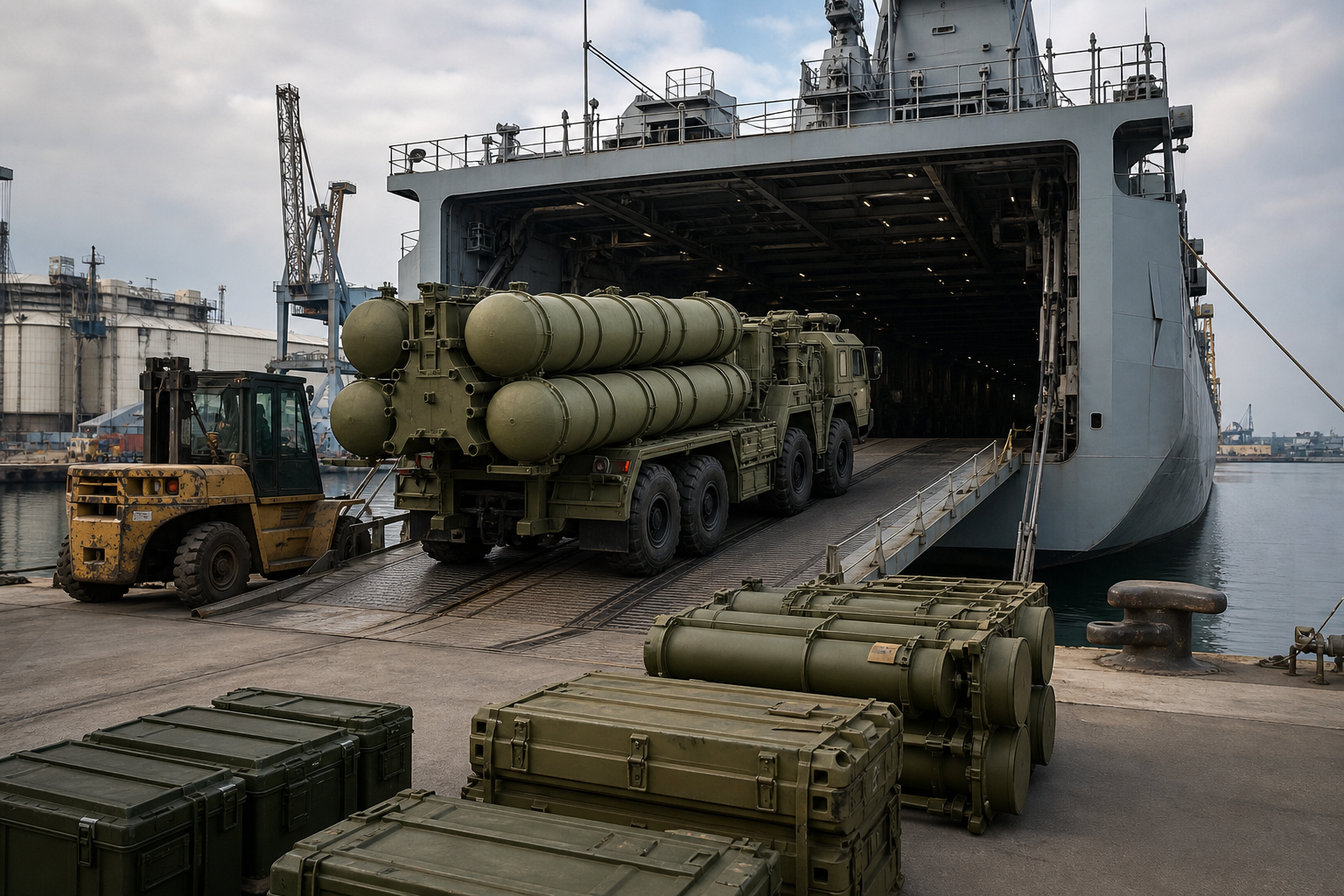 Россия начала поставки вооружений Ирану через Каспийское море - СМИ  