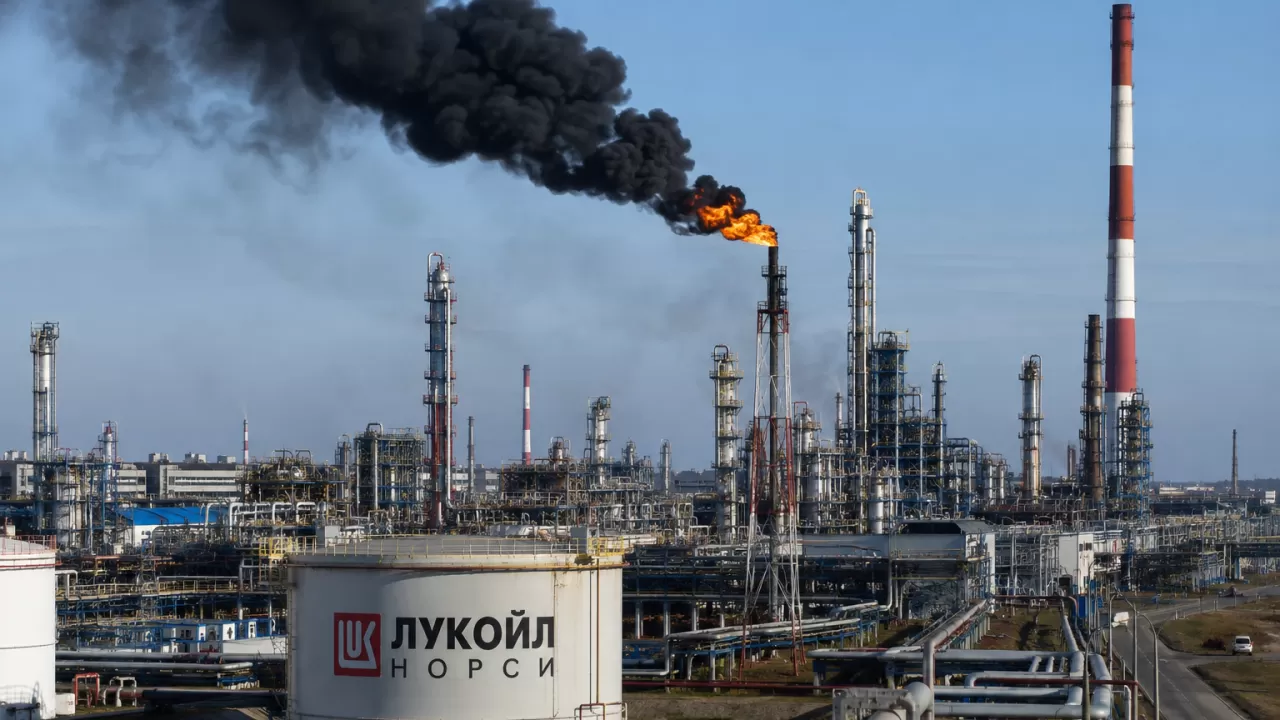 Крупнейший НПЗ "Лукойла" остановил переработку после атаки дрона 