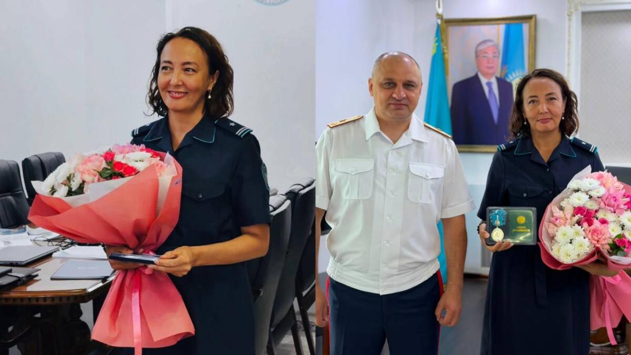 Павлодарлық полиция майоры &laquo;Күміс алқа&raquo; иегері атанды