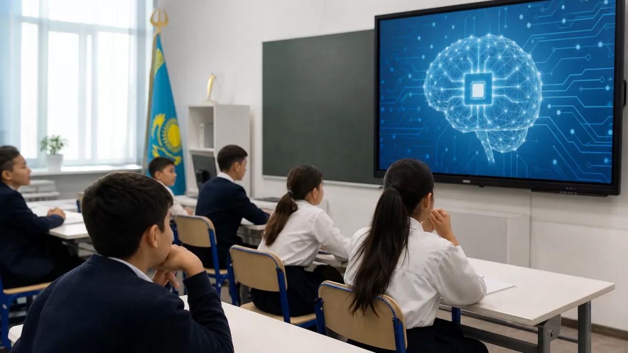Школьников Казахстана начнут учить работать с искусственным интеллектом 
