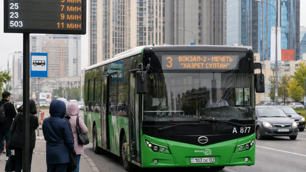 Автобусы пошли в обход: в Астане изменили 14 маршрутов