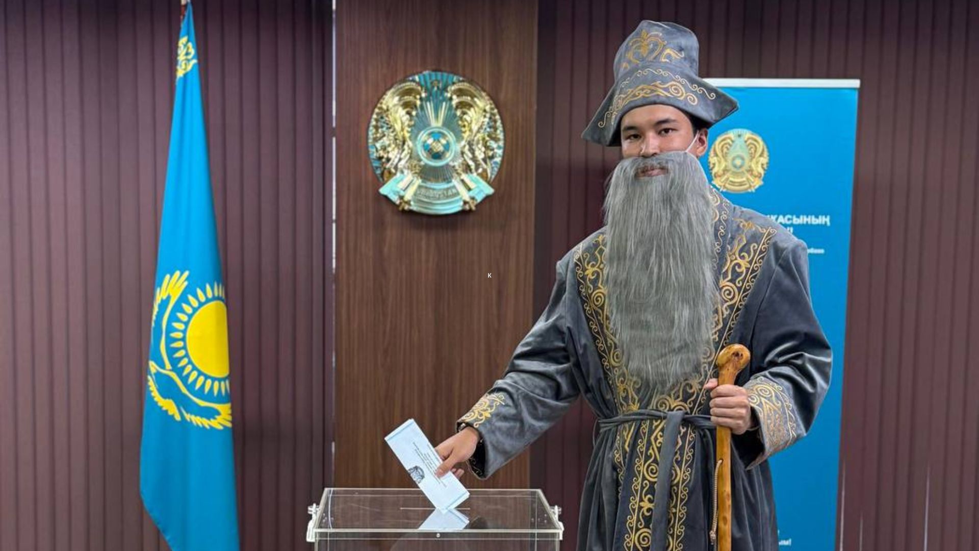 Құрылтай сайлауына Токиодағы отандасымыз би бейнесінде келді