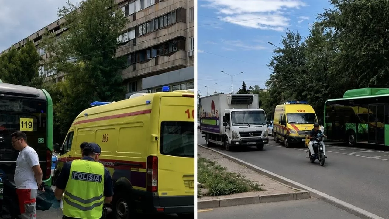 Алматыда автобус жас қызды қағып кетіп, мерт қылды 