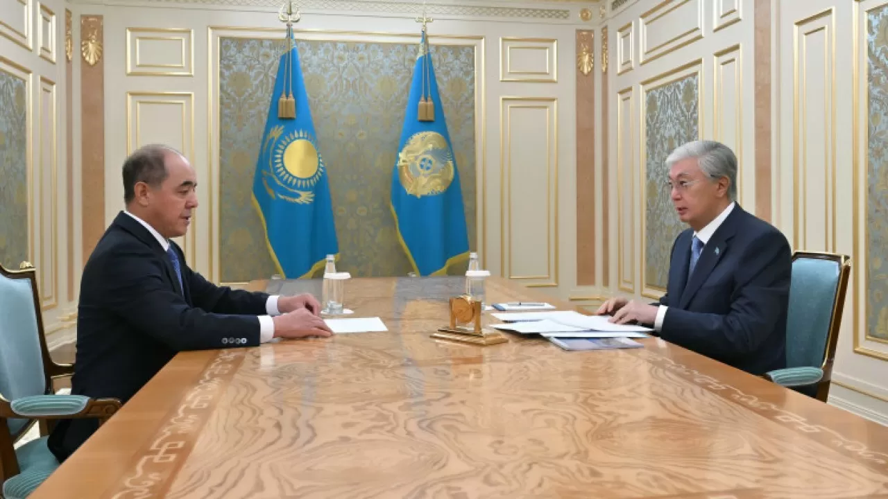 Токаев принял акима ЗКО
