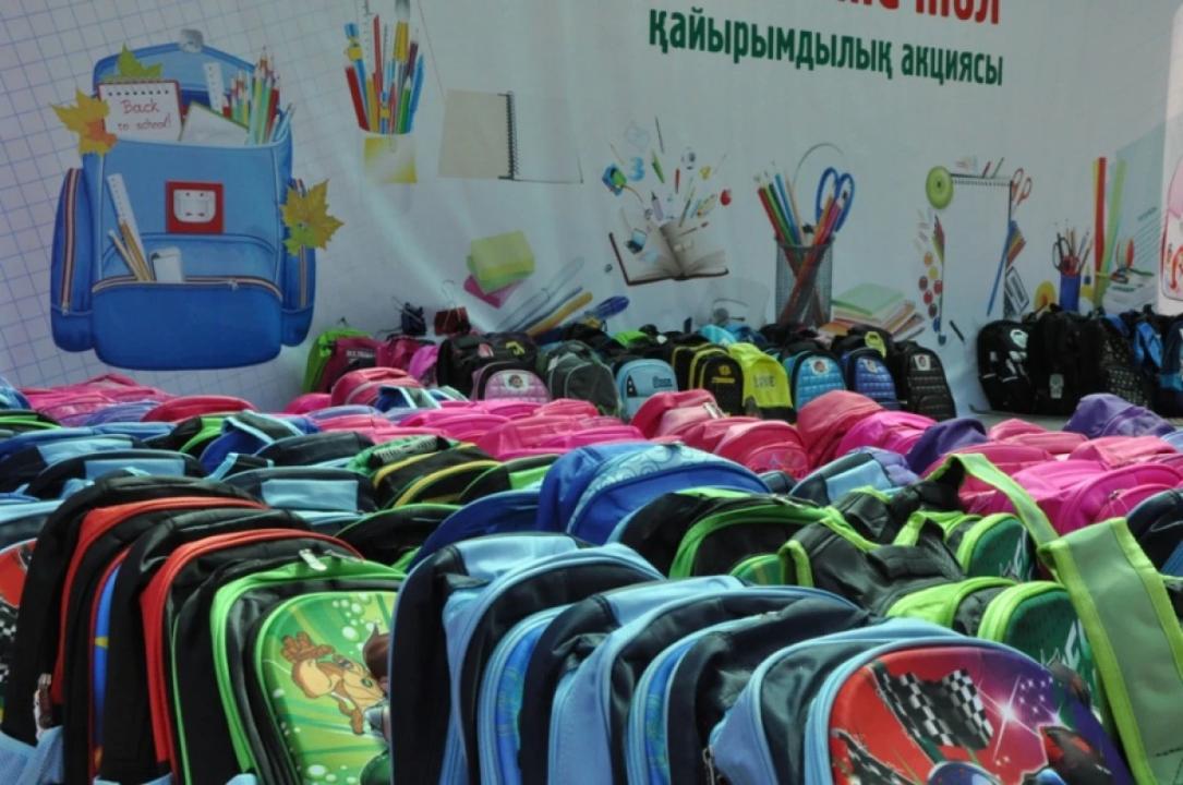 Жетісуда "Мектепке жол" акциясы аясында 16 мыңнан астам балаға көмек көрсетіледі