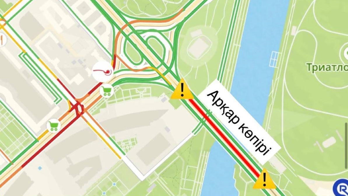 Мост в Астане встанет в ремонт