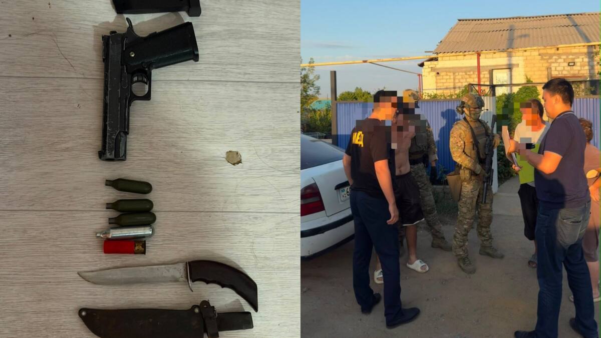 Ақтөбеде 2 миллион теңге бопсалаған үш күдікті қылмыс үстінде ұсталды