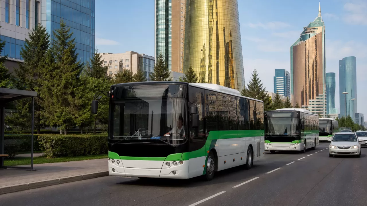 10 августа в Астане изменили маршруты трех автобусов 