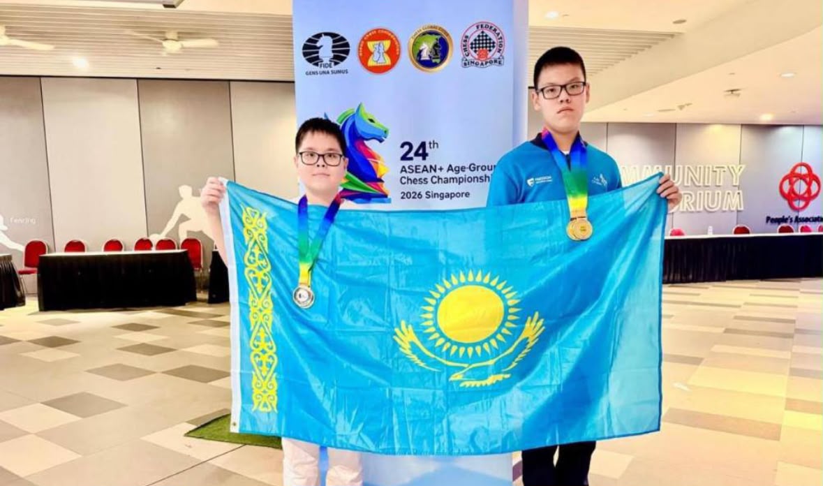Астаналық ағайынды шахматшылар Азия чемпионатында 4 медаль жеңіп алды