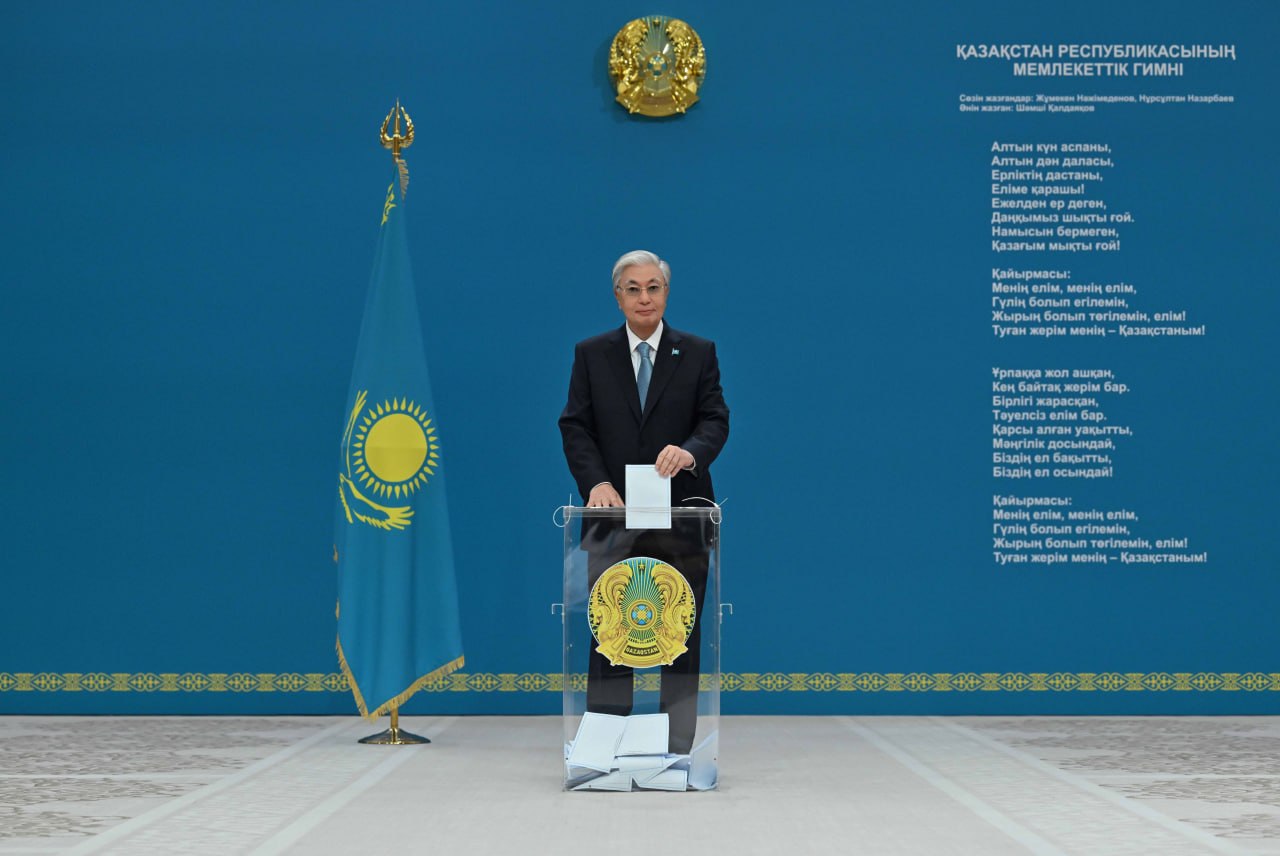 Выборы в Курултай: как голосовал президент 