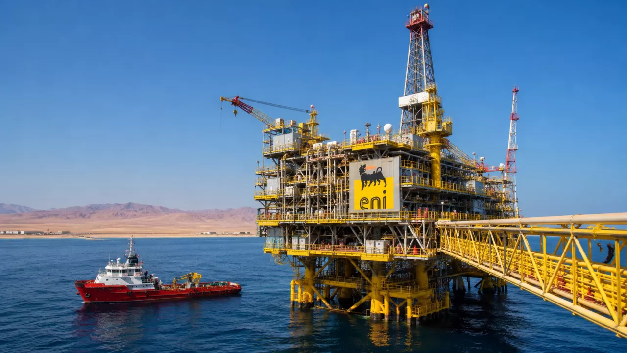 Eni вложит в газовый сектор Египта миллиарды долларов и пробурит сотни скважин