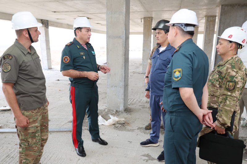 Жезқазғанда Ұлттық ұланның әскери нысандары тексерілді