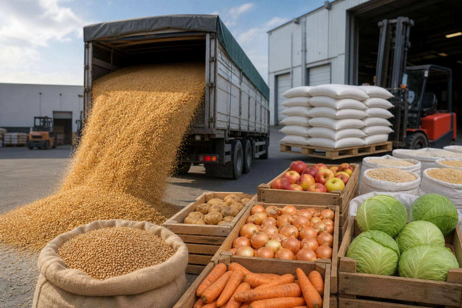 Торговля агропродукцией Казахстана с соседом взлетела на 41,5%  