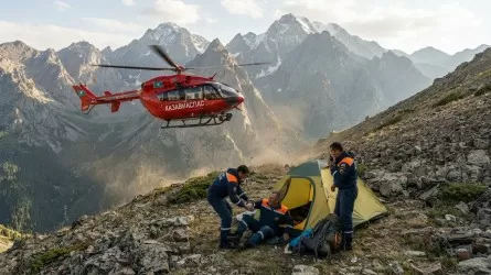 Пропал в горах и не вышел на связь: как спасали туриста в области Жетысу