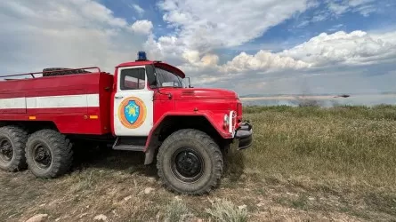 200 гектаров сухостоя выгорели за ночь в Акмолинской области 