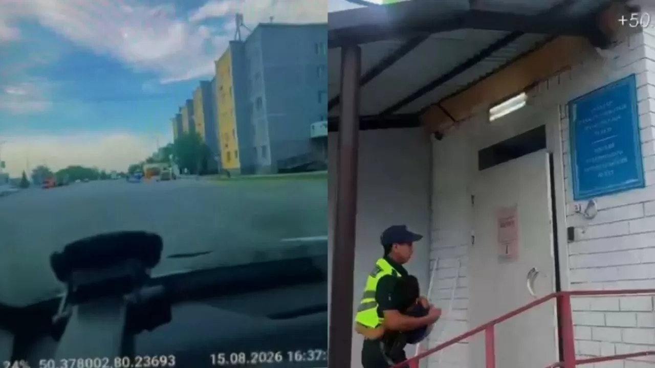 Счет шел на секунды: как патрульные спасли ребенка с тяжелой травмой в области Абай