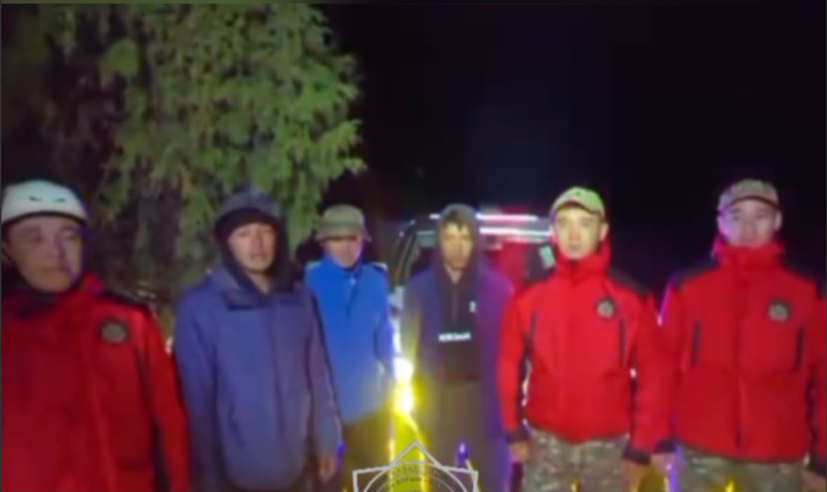 Мыңжылқы шатқалында адасқан 2 ер адам аман-есен табылды