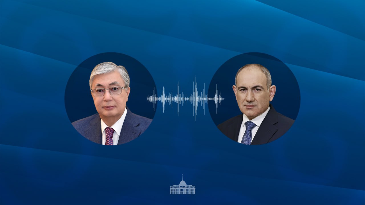 Мемлекет басшысы Армения Премьер-министрімен телефон арқылы сөйлесті