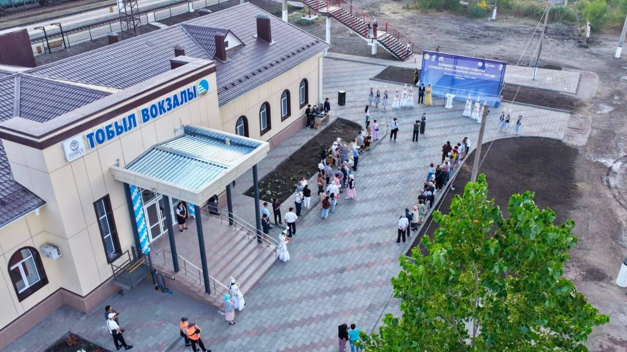 Қостанай облысында Тобыл вокзалы жаңартылды