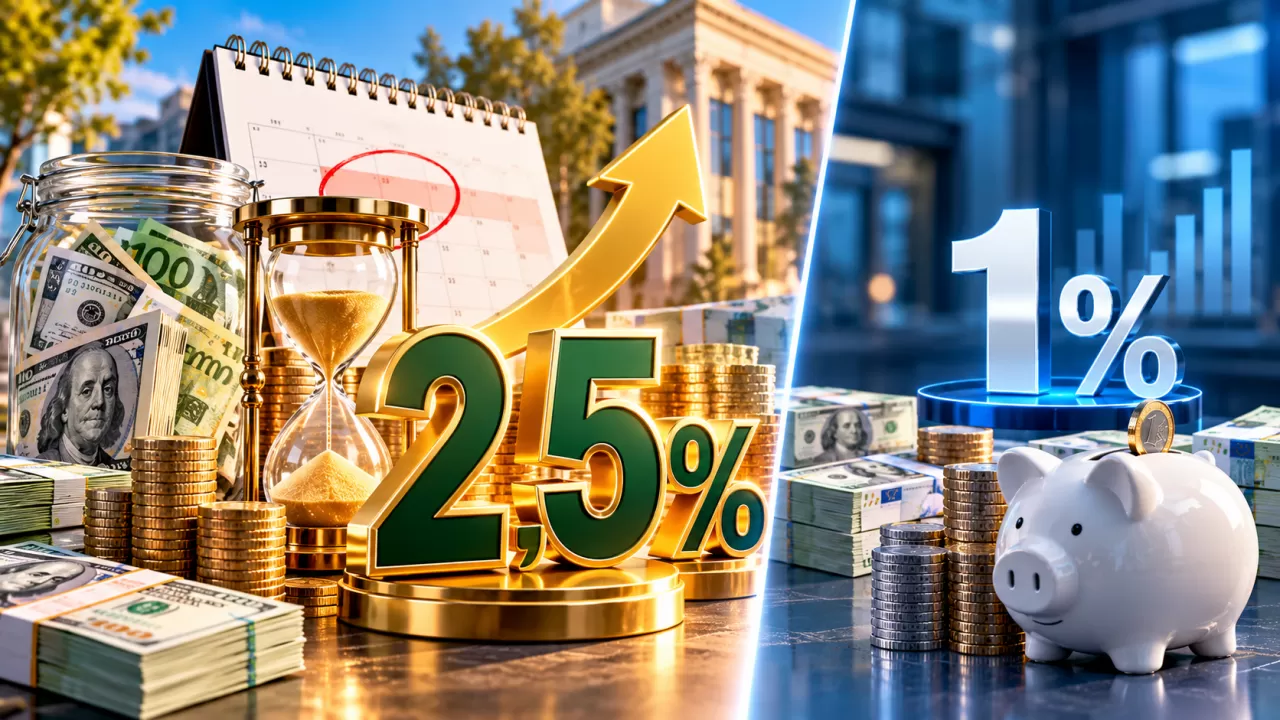 Казахстан повысит предельную ставку по валютным депозитам до 2,5%  