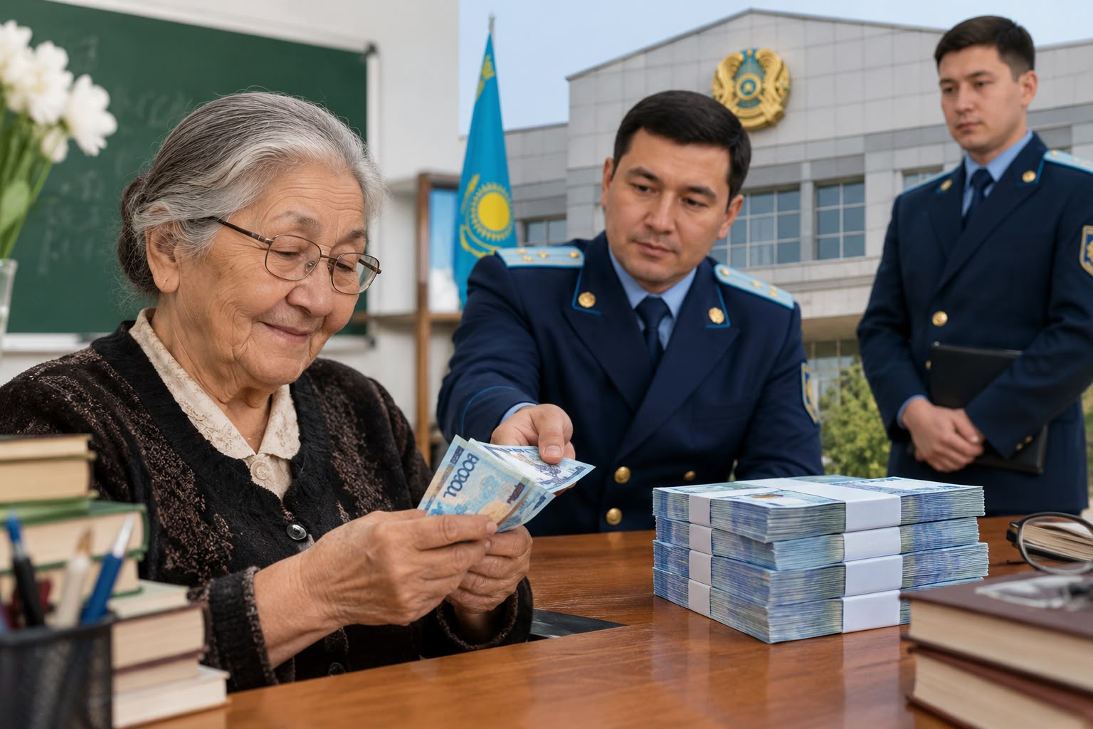 Маңғыстауда 70-ке жуық мұғалімге 8 млн теңге өтемақы төленді
