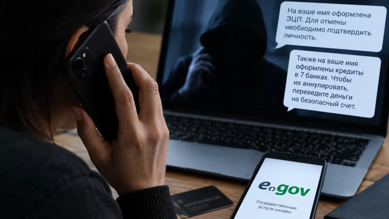 Мошенники добрались до eGov: казахстанцев атакуют новой схемой 