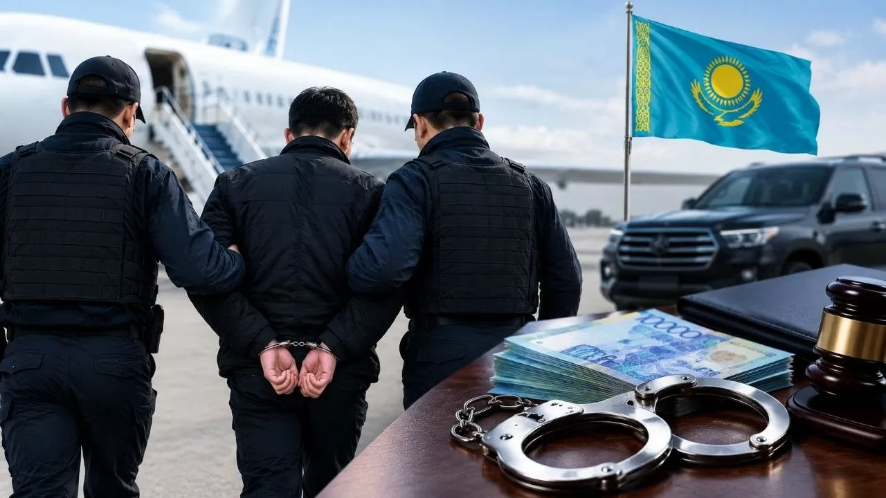 Көлік әкелемін деп 106 млн теңге алған күдікті Қазақстанға жеткізілді