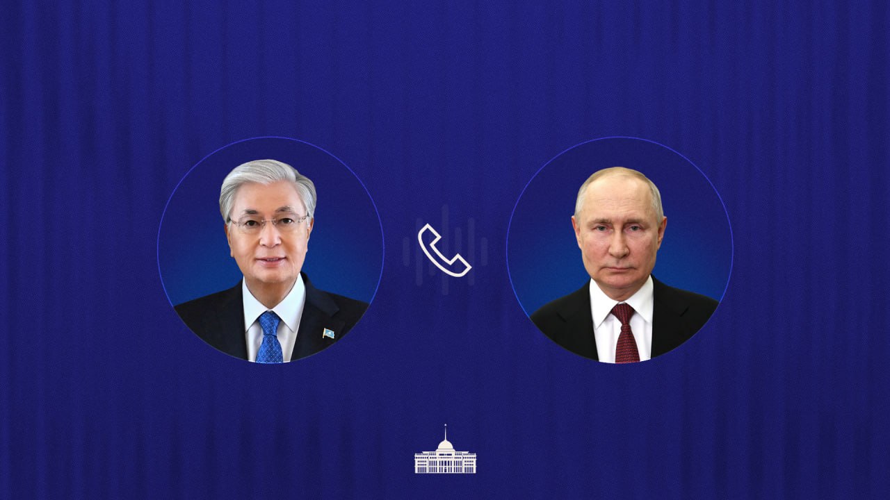 Қасым-Жомарт Тоқаев Путинді Мемлекеттік Дума сайлауының табысты өтуімен құттықтады