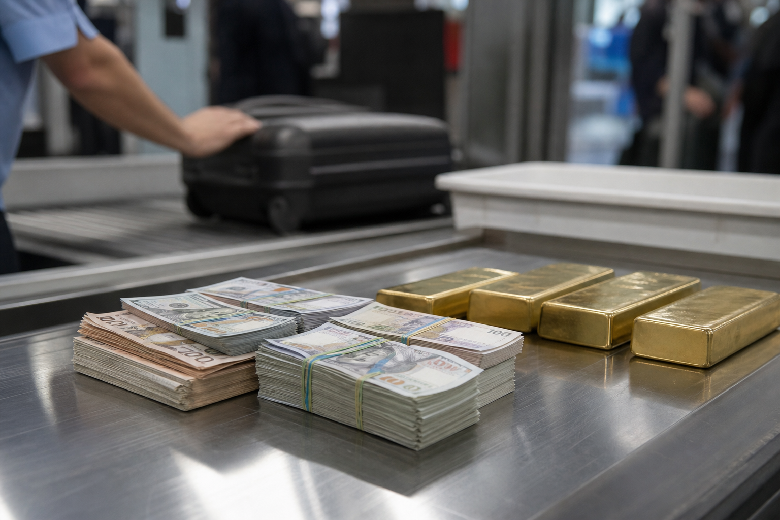В России ужесточат вывоз наличных и золота 