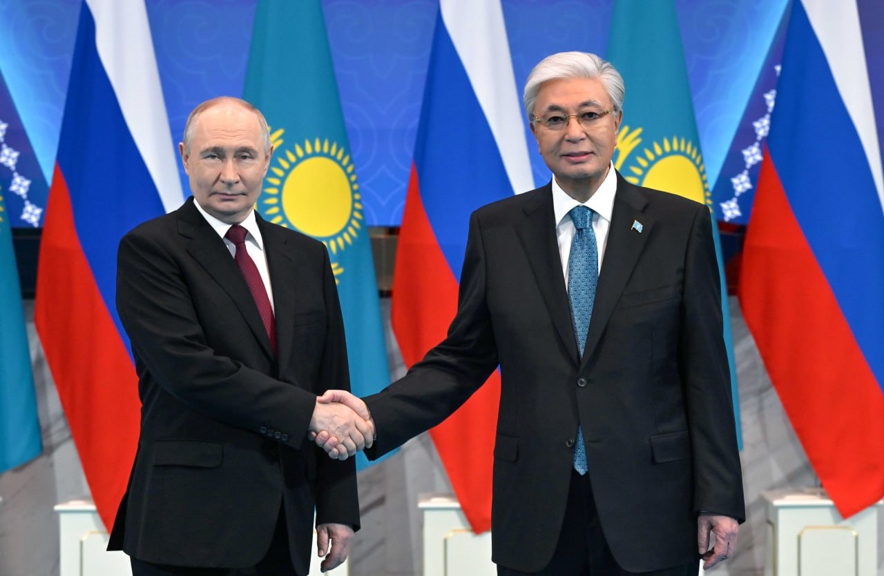 Қасым-Жомарт Тоқаев Путинді Мемлекеттік Дума сайлауының табысты өтуімен құттықтады