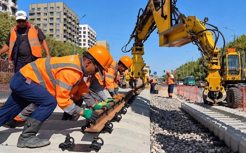 Алматыдағы LRT құрылысы келесі жылдың соңында аяқталады